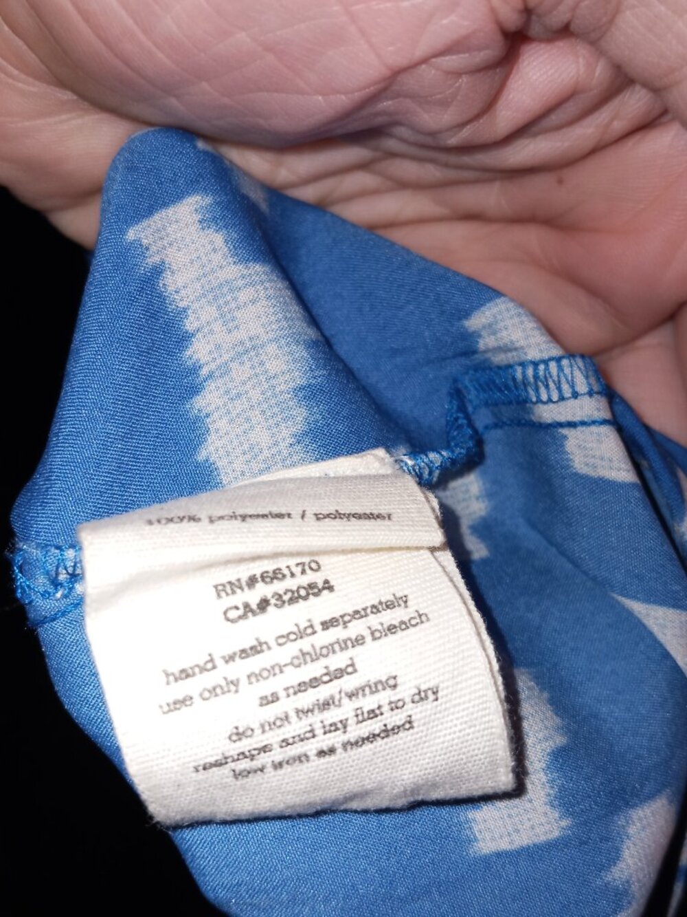 Urban Outfitters- Silence + Noise - blue & white dress - Picture 3 of 8